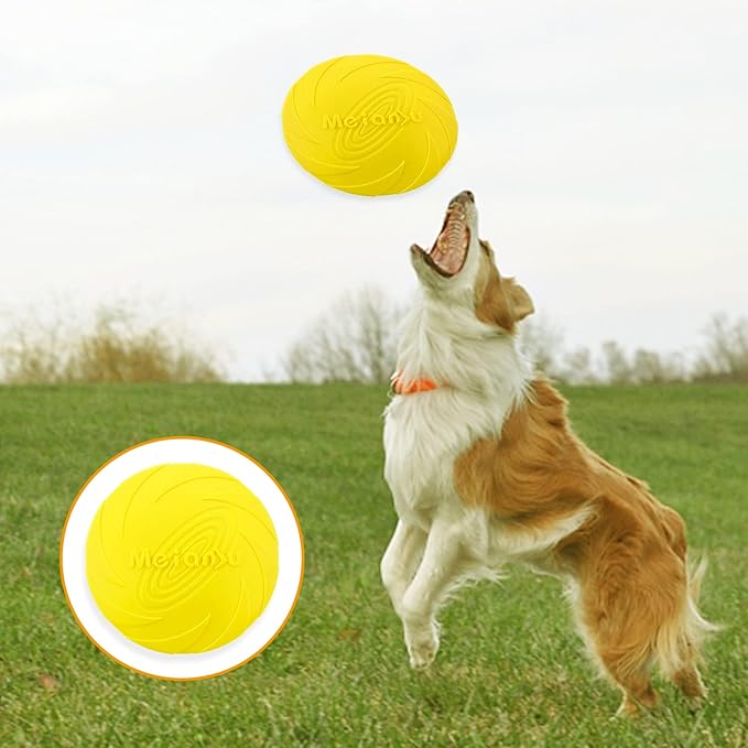 Frisbee - FlyDog™ - Jaune - Lechiotfute